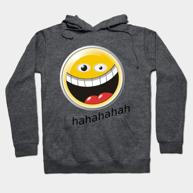 LAUGHING Hoodie by Designz4U